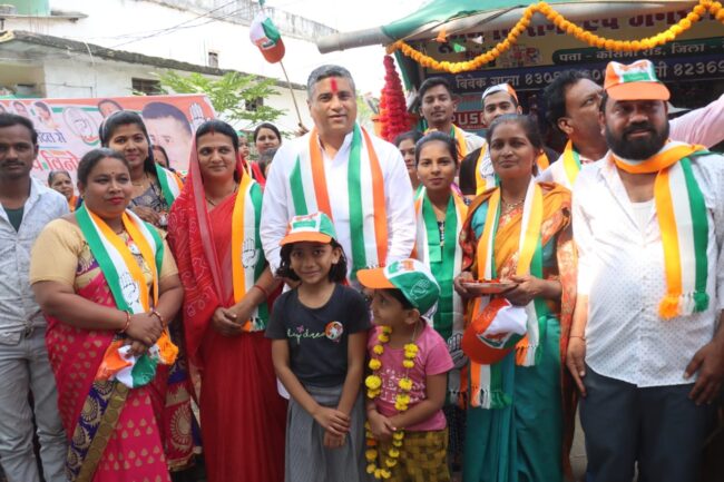 Betul Congress News : स्कूली छात्राओं के लिए कांग्रेस का बड़ा एलान, बोर्ड परीक्षा में मेरिट में आने वाली छात्राओं को मिलेगी २ लाख रुपये सम्मान निधि।निलय विनोद डागा