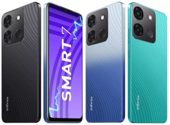 Infinix Smart 7 : Infinix ने पेश किया iPhone को टक्कर देने वाला फोन, 7,999 कीमत में बवाल मचा रहा बवाल