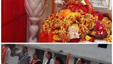 Chhindwara News : अक्षत कलश यात्रा आज चौकसे कॉलोनी पहुंची जय भोले सेवा समिति की महिला मंडल ने किया स्वागत