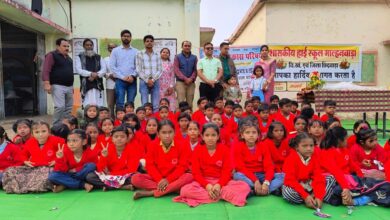 Chhindwara News : 66 जरूरतमंद छात्र -छात्राओ को भारत विकास परिषद शाखा द्वारा किया स्वेटर का वितरण
