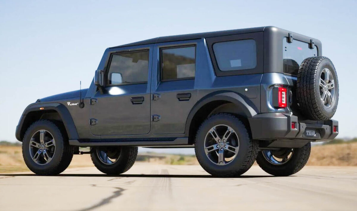 Mahindra Thar 5-Door : महिंद्रा थार 5-डोर में सनरूफ के साथ मिलेंगे कई नए फीचर्स