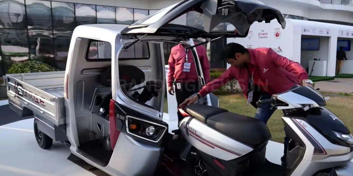 Hero Surge S32 EV : Hero ने बनाया कमाल का EV, पलक झपकते ही बन जाता है शानदार स्कूटर, 60km/h है स्पीड, जानें डिटेल्स