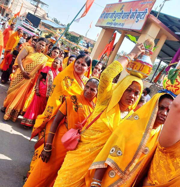 Betul News : भव्य कलश यात्रा के साथ महायज्ञ प्रारंभ
