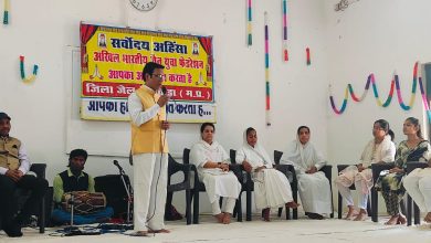Chhindwara News : सर्वोदय अहिंसा ने किया जिला जेल में सत्संग का आयोजन