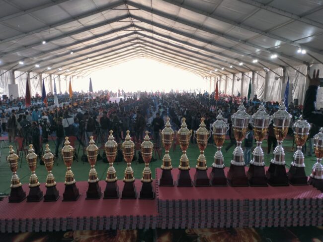 Betul News : 67वीं राष्ट्रीय शालेय ताईक्वांडो प्रतियोगिता का सांसद व विधायक ने किया दीप प्रज्वलित कर शुभारंभ