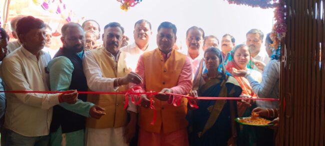 Jhallar News : 3 करोड़ 75 लाख के शासकीय भवन का किया लोकार्पण