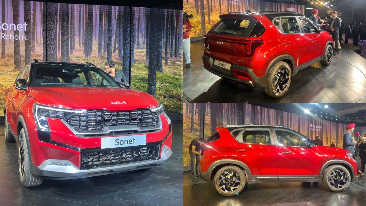 Kia Sonet Facelift : किआ ने भारत में लॉन्च की सिर्फ 7.99 लाख रुपए की ये दमदार कार, फीचर्स जान करेगा खरीदने का मन