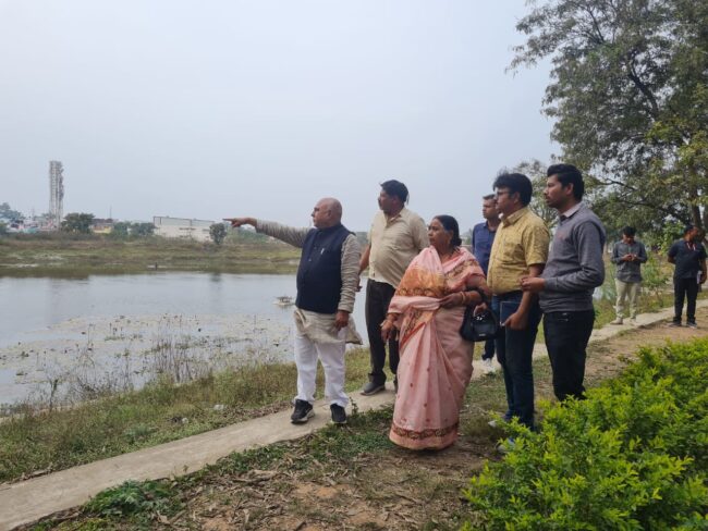 Betul Samachar : अतिक्रमको के पुर्न व्यवस्थापन के लिए बैतूल विधायक ने किया स्थल निरीक्षण