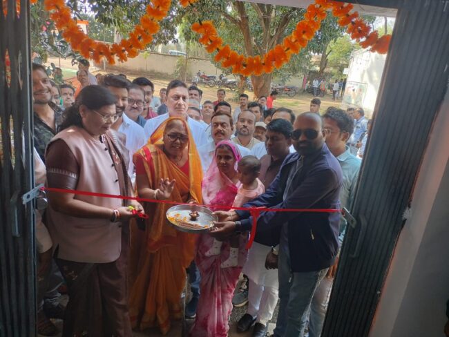 Betul News : पाढर में आयुष्मान आरोग्य मंदिर का हुआ शुभारंभ