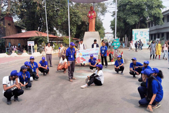 Betul J.H. College : मतदान का महत्व, नुक्कड नाटक संपन्न