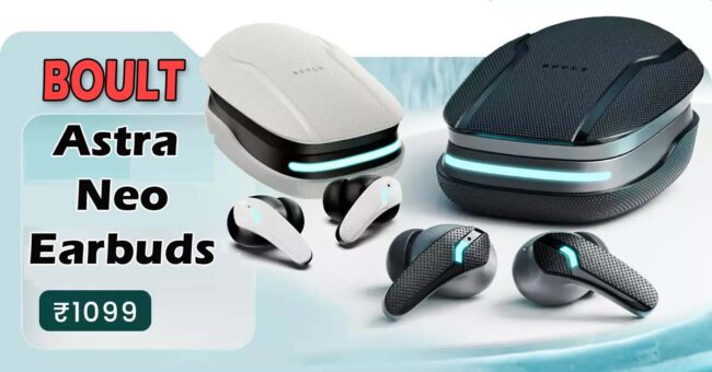 Boult Earbuds : Boult के धांसू Earbuds लॉन्च, सिर्फ10 मिनट की चार्जिंग में चलेगाा 100 मिनट, इतनी है कीमत