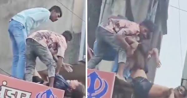 Indore Viral Video: बहुमंजिला इमारत से नीचे गिरी युवती, जांच में जुटी पुलिस