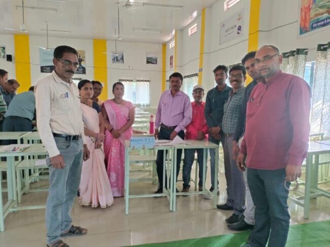 Betul News : सीएम राइज विद्यालय बैतूल-बाजार में अकादमिक संवाद 