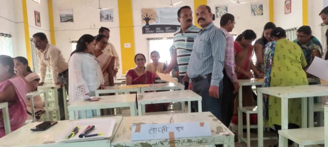 Betul News : सीएम राइज विद्यालय बैतूल-बाजार में अकादमिक संवाद 