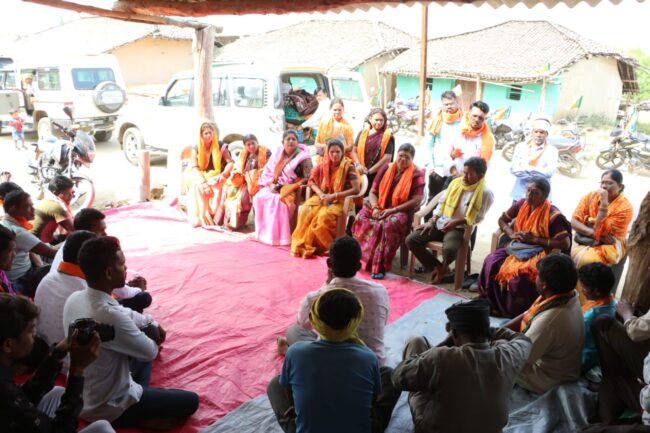 Betul BJP News : भाजपा प्रत्याशी श्रीमती गंगा सज्जन सिंह उइके ने उड़ाई प्रतिद्वंदी प्रत्याशियों की नींद