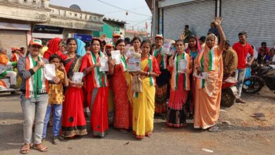 Betul Congress News : कांग्रेस की नारी सम्मान योजना को घर घर पहुंचा रही महिलाएं