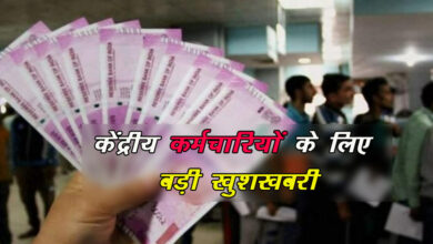 Govt Employees Salary hike: केंद्रीय कर्मचारियों के लिए अच्छी खबर, वेतन में होगी बढ़ोतरी, महंगाई भत्ते को लेकर हुआ अपडेट