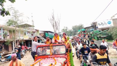 Betul News : नवनिर्वाचित भाजपा विधायक गंगा उइके ने जीत के बाद विजय जुलूस में मतदाताओं का किया धन्यवाद