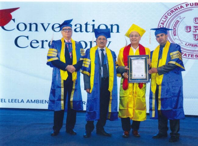 Betul Today News : भाजपा नेता प्रवीण गुगनानी को केलीफोर्निया पब्लिक यूनिवर्सिटी अमेरिका से मिली पीएचडी 