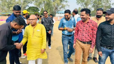 Betul Samachar : ताज क्लब और पुलिस लीजेंड्स ने जीता मैच 