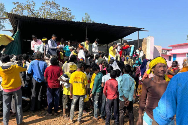 Betul News : गर्म कपड़े वितरित कर, नशा मुक्ति की दिलाई शपथ