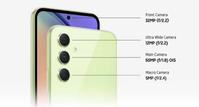 Galaxy A54 5G : खुशखबरी! 50MP कैमरे वाले Galaxy के इस 5G स्‍मार्टफोन की कीमत हुई कम, मिलेगा 2 हजार रुपये का कैशबैक