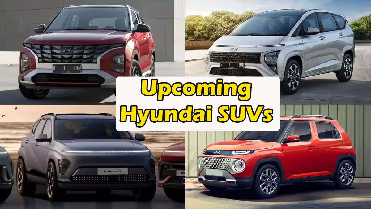 Upcoming Hyundai SUVs : 2024 में Creta EV सहित चार SUV होगी लॉन्‍च, 16 जनवरी को आ जायेगी creta facelift
