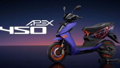 Ather 450 Apex : धांसू फीचर्स के साथ लॉन्‍च हुआ Ather 450 Apex, सिंगल चार्ज में देगा 157km की रेंज, जानें कीमत