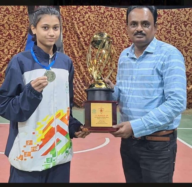 Betul Today News : बैतूल की बेटी अदिति का खेलो इंडिया बास्केट बॉल के लिए चयन