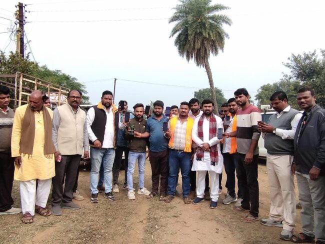 Chhindwara News : भाजपा नगर युवा मोर्चा द्वारा “विकसित भारत एम्बेसडर“ अभियान की हुई शुरुआत