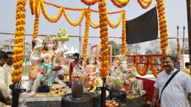 Betul Today News : मंदिर प्राण प्रतिष्ठा की निकली कलश शोभा यात्रा