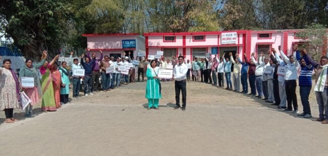 Betul Today News : 85 ग्राम के शिक्षकों को दिलाया शत प्रतिशत मतदान का संकल्प