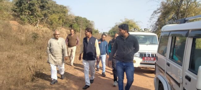 Betul News : मेडिकल कॉलेज के लिए बैतूल विधायक ने कोसमी में भूमि चयनित की