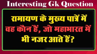 GK Questions : रामायण के मुख्य पात्रों में वह कौन हैं, जो महाभारत में भी नजर आते हैं?...